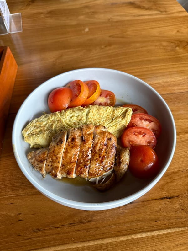 Early morning meal documented in Kediri, Indonesia