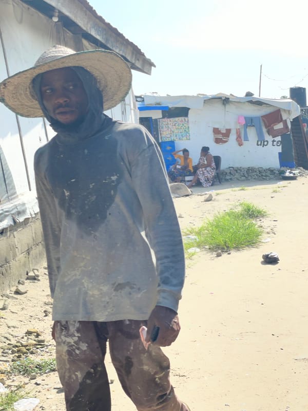 Daily life scenes captured in Iranla, Nigeria community