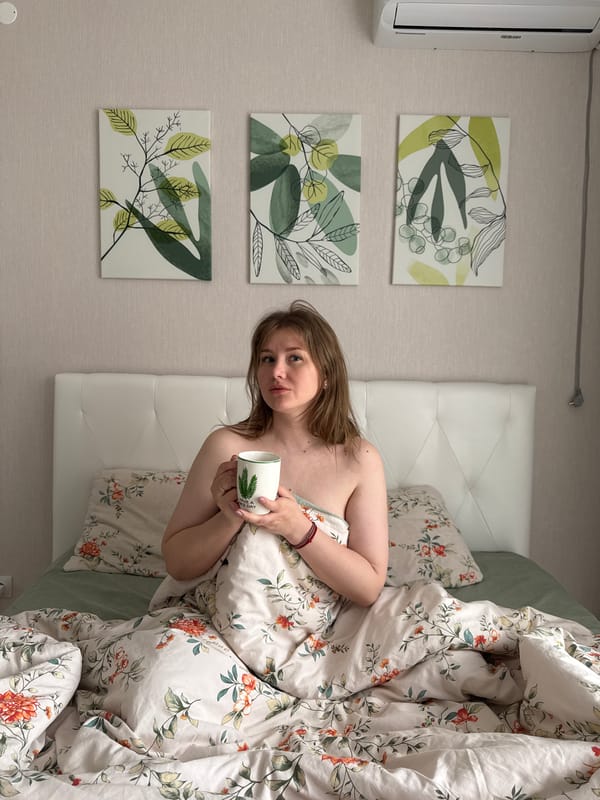 Morning selfie session documented across Perm apartment locations
