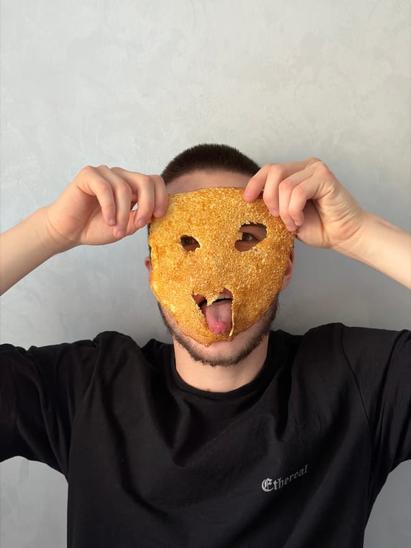 Playful pancake and paper towel photos captured in Sarapul