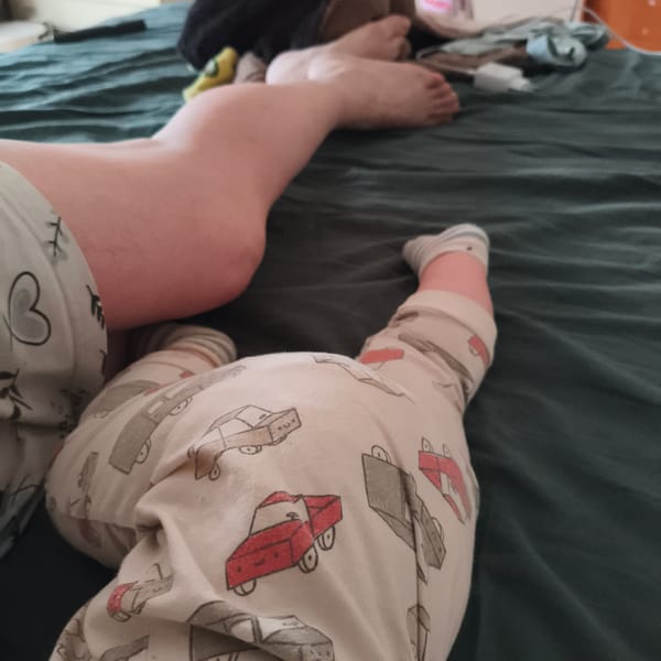 Private family moments captured during morning hours