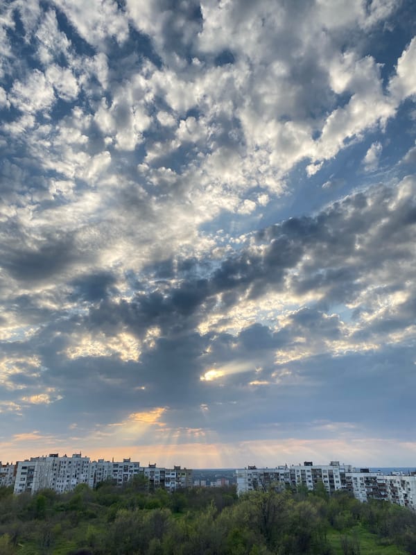 Dramatic sky formations observed over Pleven, Bulgaria Friday afternoon