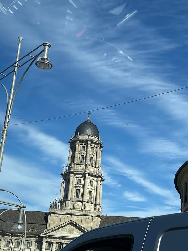 Berlin's Old City Hall photographed during sunny afternoon