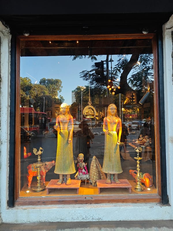 Mumbai street life and storefronts documented by witness