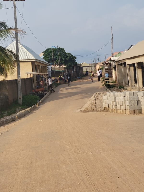 Daily life documented in Madalla, Nigeria afternoon scenes
