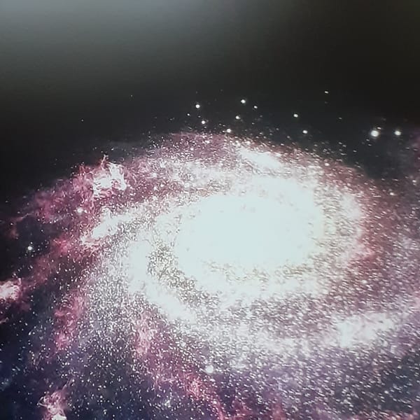 Galaxy photo and shooting target documented in Sofia