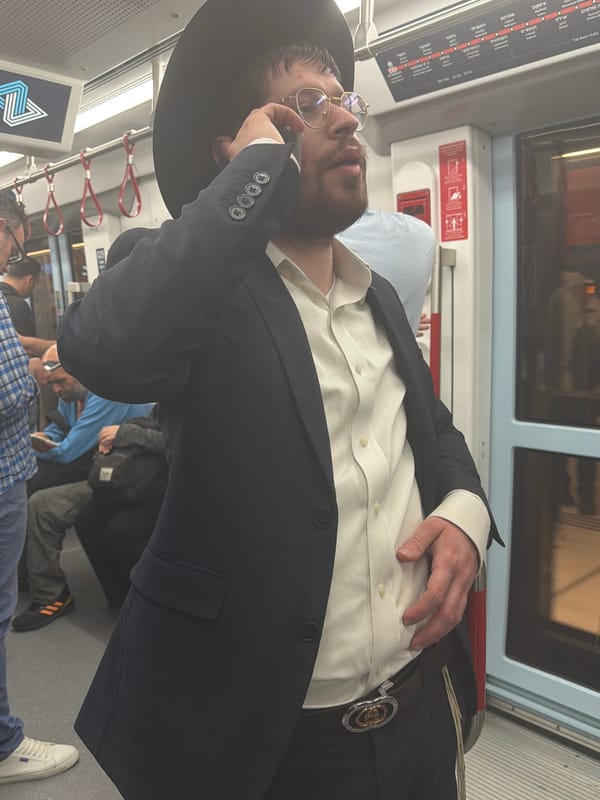 Everyday moments captured at Ramat Gan train station