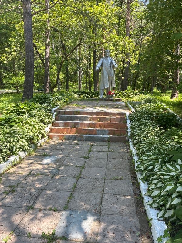 Summer day at a park in Gornye Kljuchi, Russia