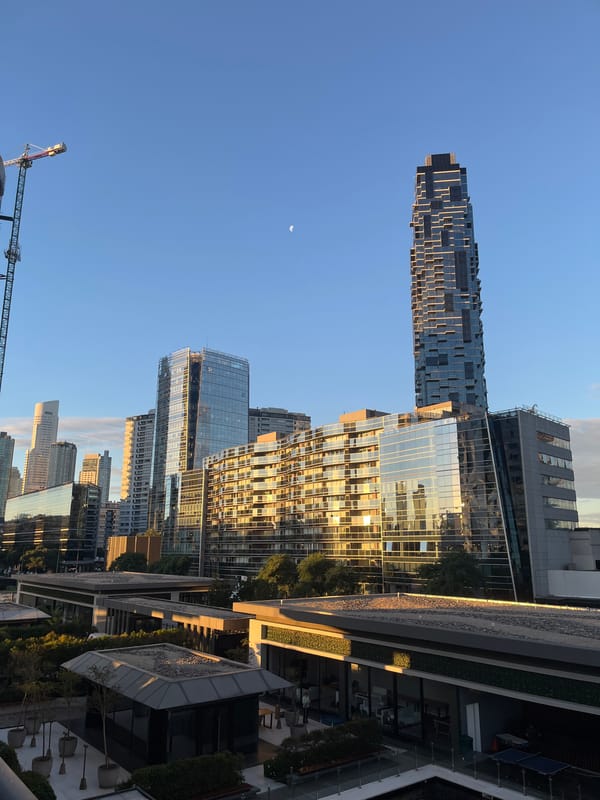 Buenos Aires skyline captured with distinctive tower architecture