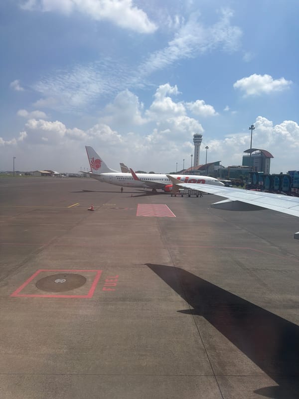 Lion Air Boeing 737 spotted at Indonesian airport
