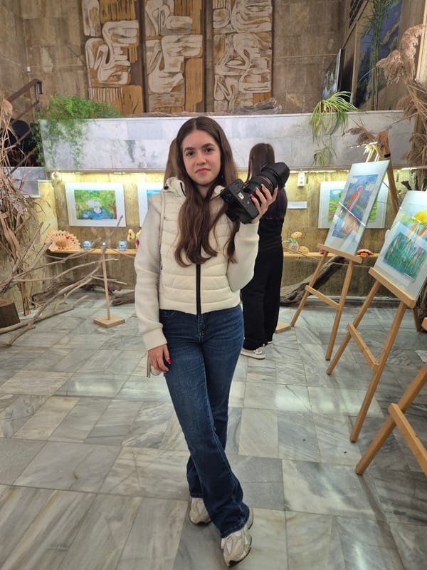 Museum visitors explore wildlife exhibits at Srebarna Nature Reserve