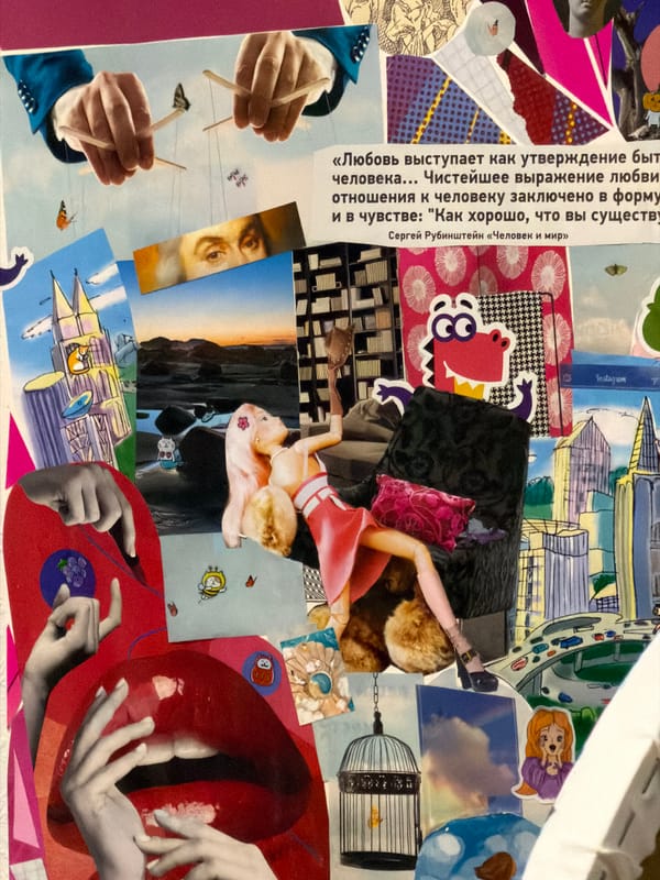 Moscow resident documents personal belongings and domestic life moments