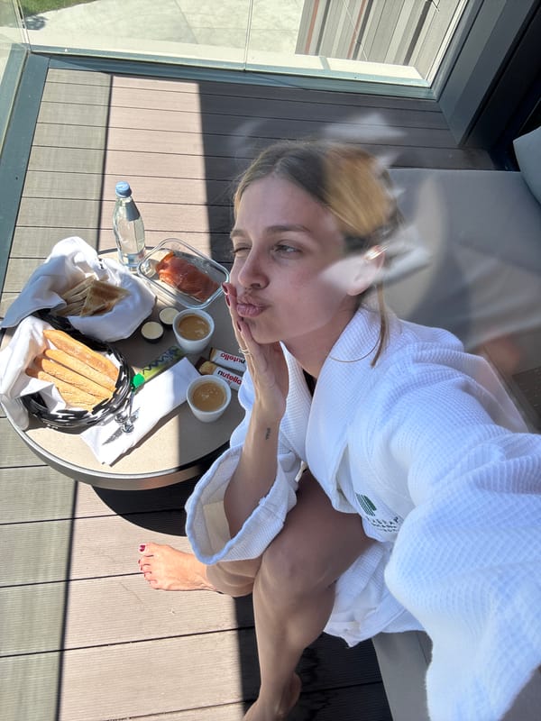 Lazy spa morning in Tbilisi, park views and breakfast