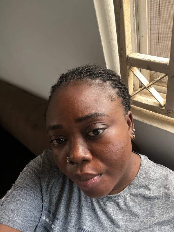 Casual hangout and selfies in an Abuja living room