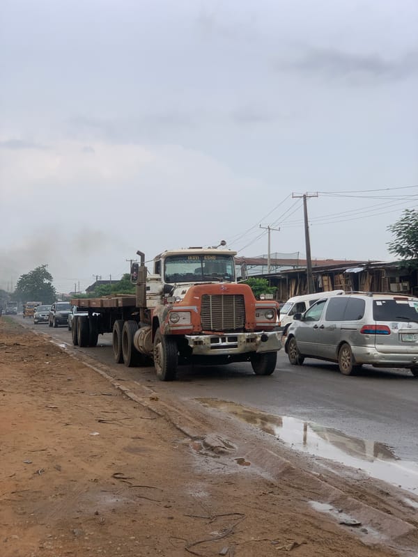 Wet streets, everyday life documented in Ikorodu after rainfall
