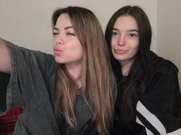 Two women photographed together at undisclosed location