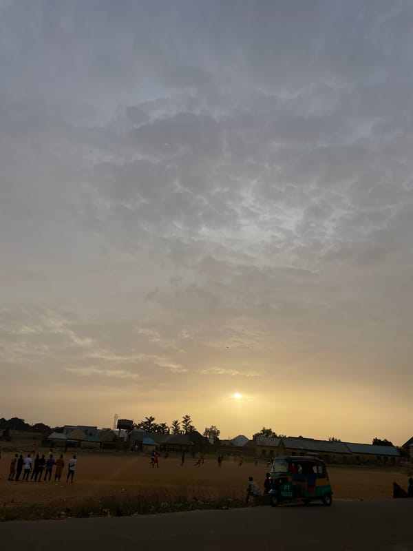 Evening outdoor activities observed across Jos, Nigeria
