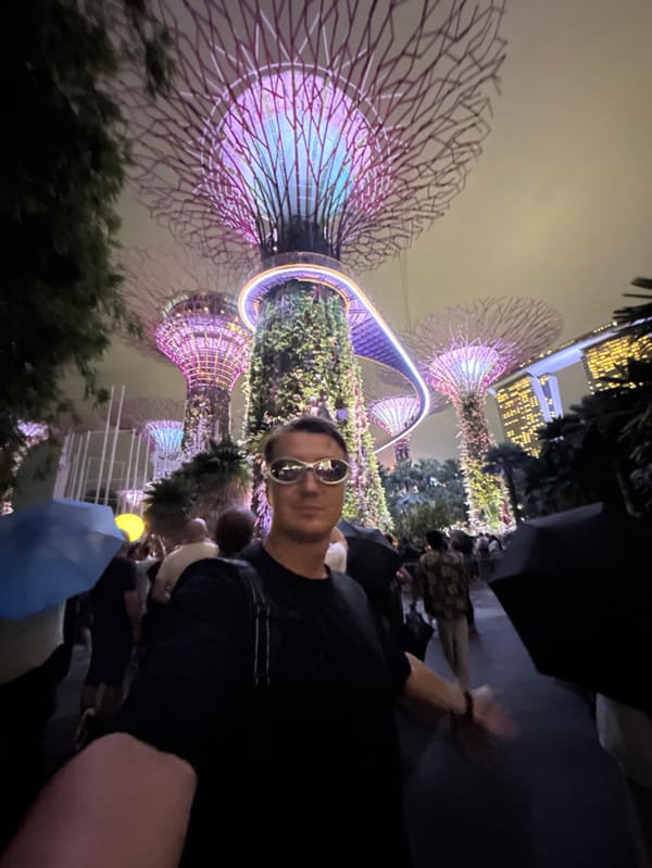 Tourist documents comprehensive Gardens by the Bay visit in Singapore