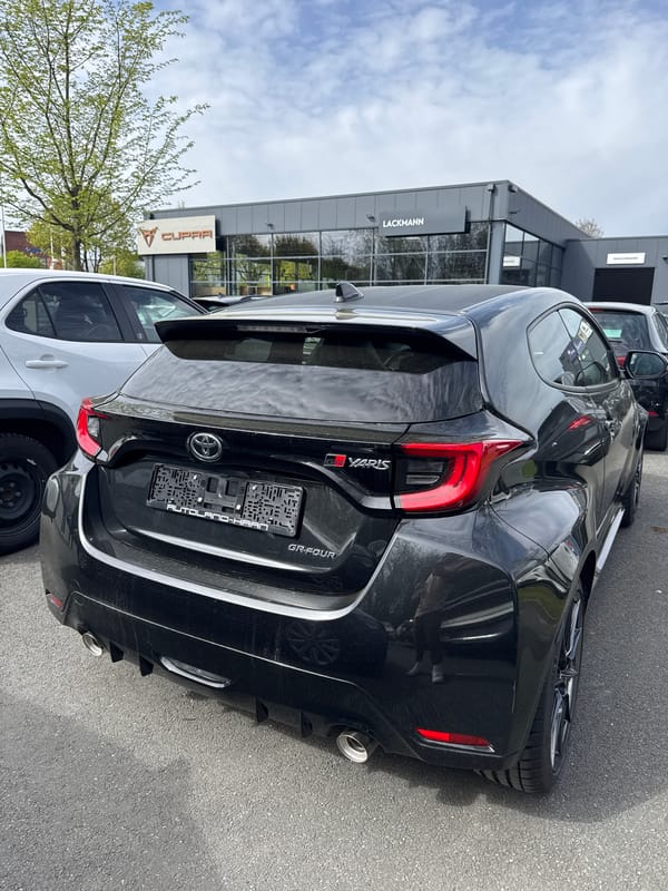 Toyota GR Yaris spotted at Solingen dealership
