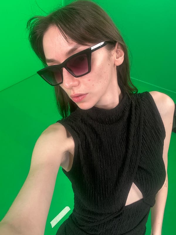 Green screen studio shoot underway in Belgrade