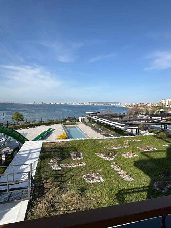 Clear morning view captured of Sveti Vlas coastal resort