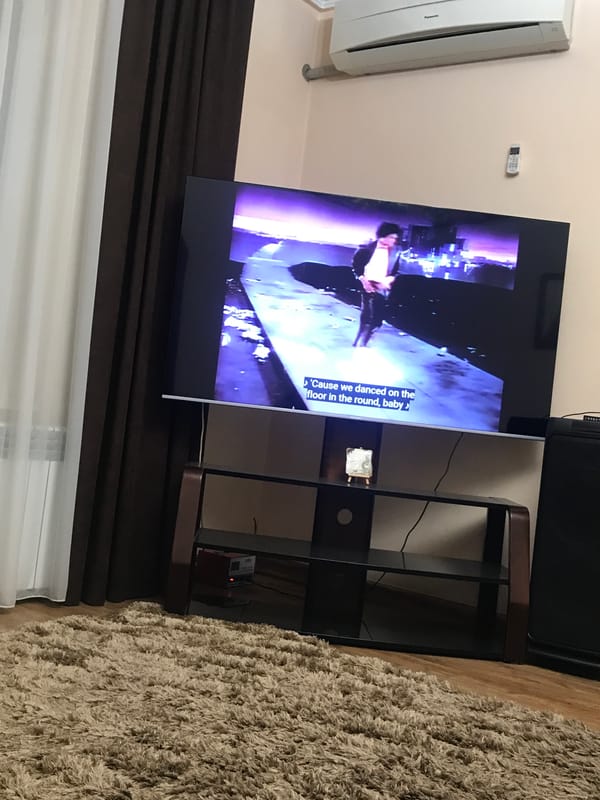 Yerevan resident's evening routine watching Michael Jackson videos documented