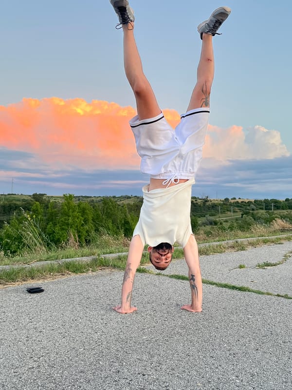 Sunset acrobatics and quiet scenes around Shumen, Bulgaria