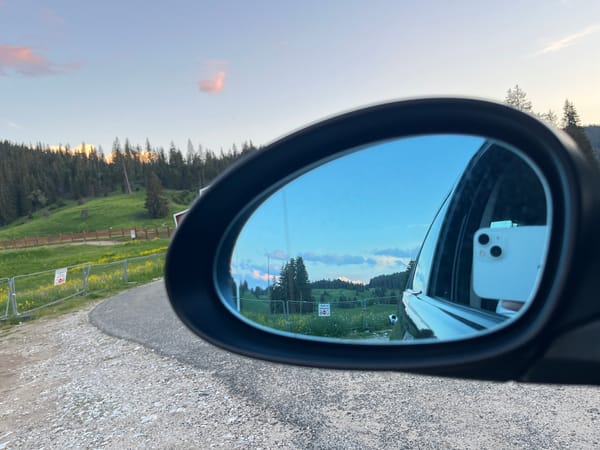 Traveler documents brief countryside stop in Smolyan, Bulgaria