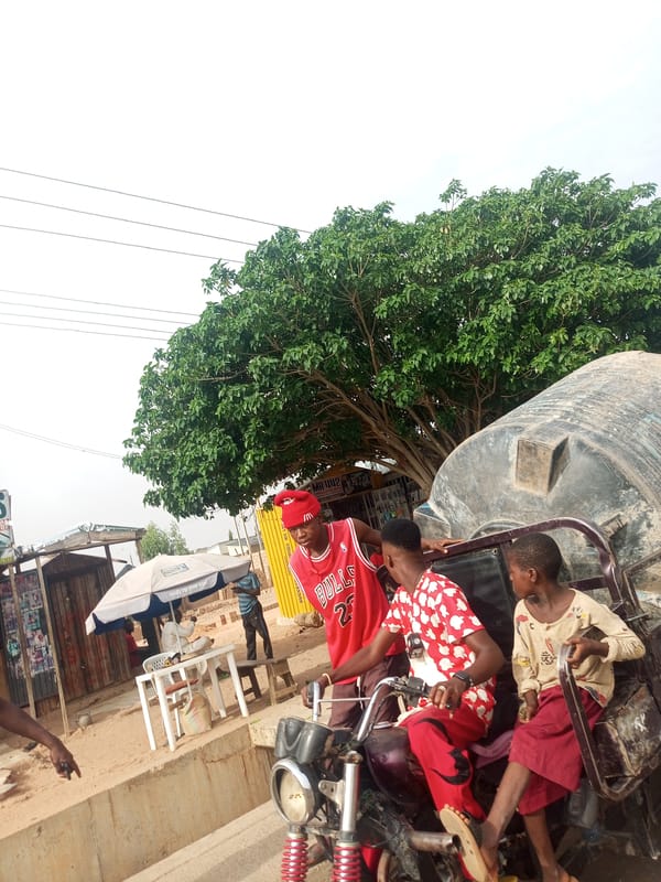 Daily life unfolds in Nigerian streets and markets