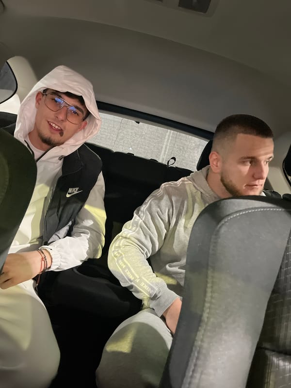 Young men spotted traveling by car in Burgas