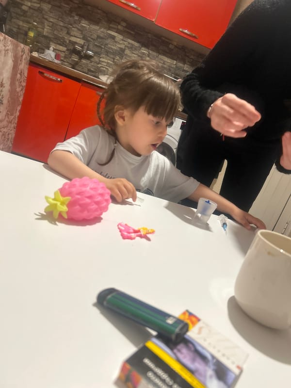 Child receives nebulizer treatment in Tsarevo, Bulgaria