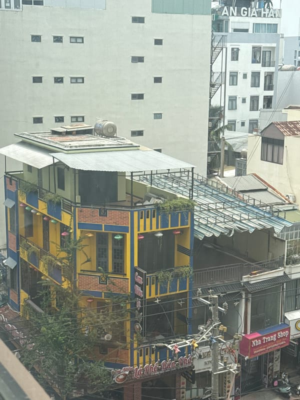 Russian text images and Vietnamese food captured in Nha Trang