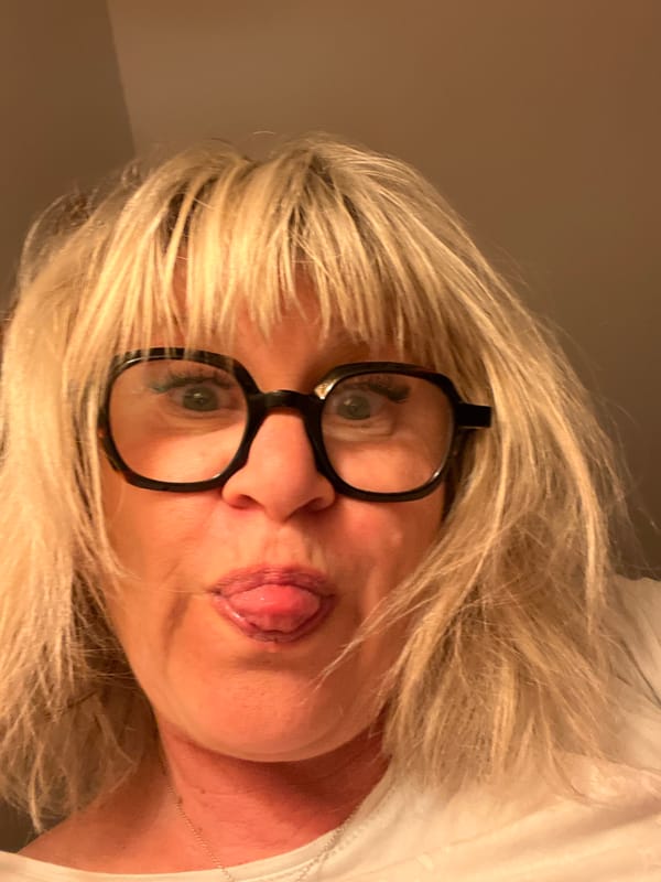 Woman takes selfie in Chambœuf, France