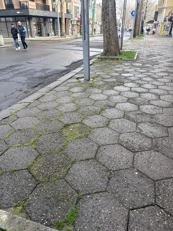 Quiet afternoon moments documented in Burgas, Bulgaria