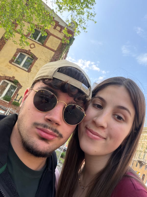 Casual selfies captured in Rijeka parks during afternoon