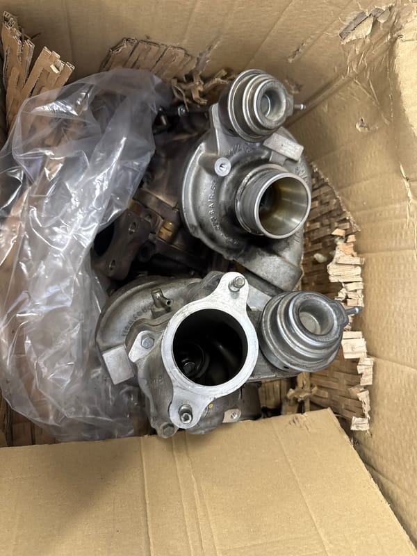 Turbochargers delivered in shipping box in Varna