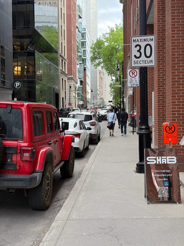 Evening walk documented around Hotel Humaniti Montreal downtown area