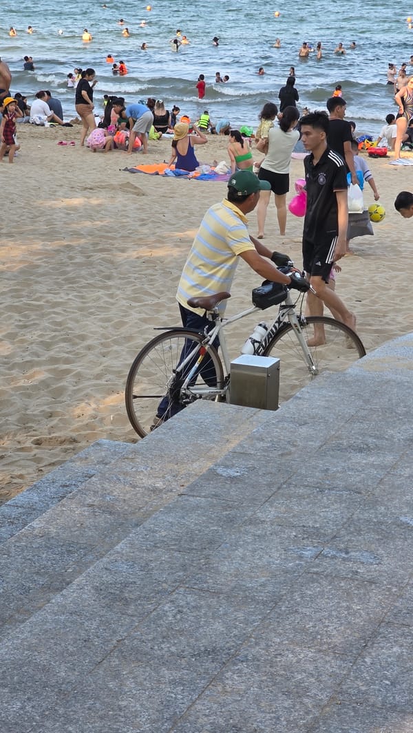 Sunday morning life documented across Nha Trang, Vietnam
