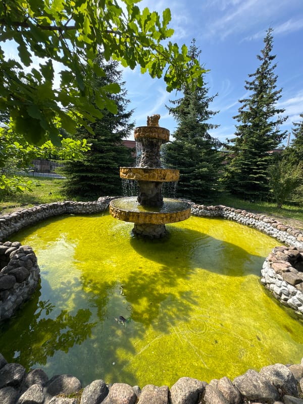 Afternoon outing around Lomonosov's fountain and Orthodox church