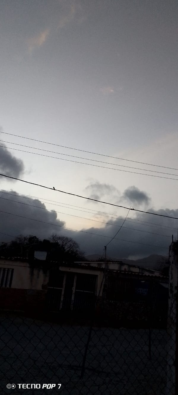 Evening skies documented across Altagracia, Venezuela neighborhood