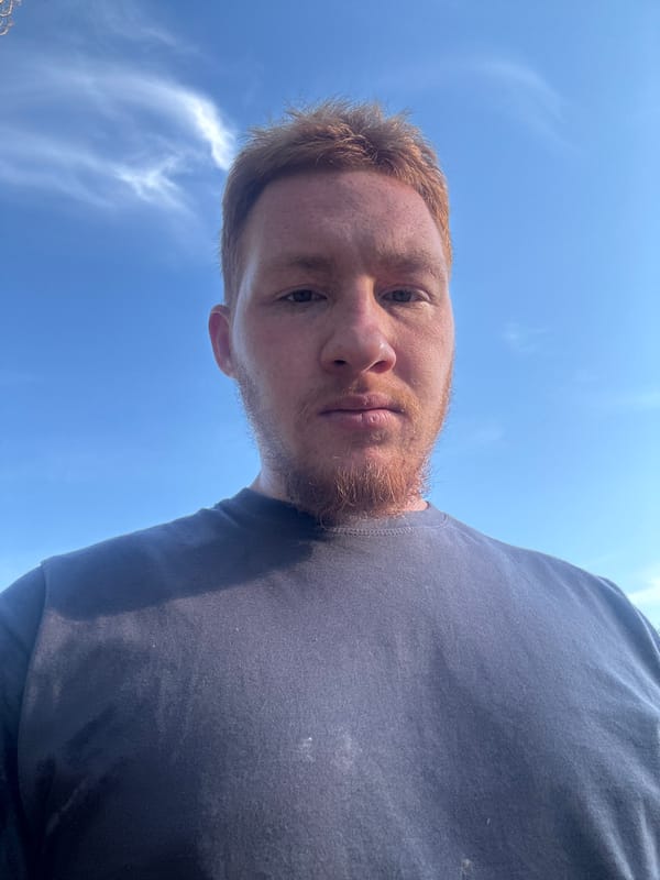 Selfies and road shots from a sunny rural stretch