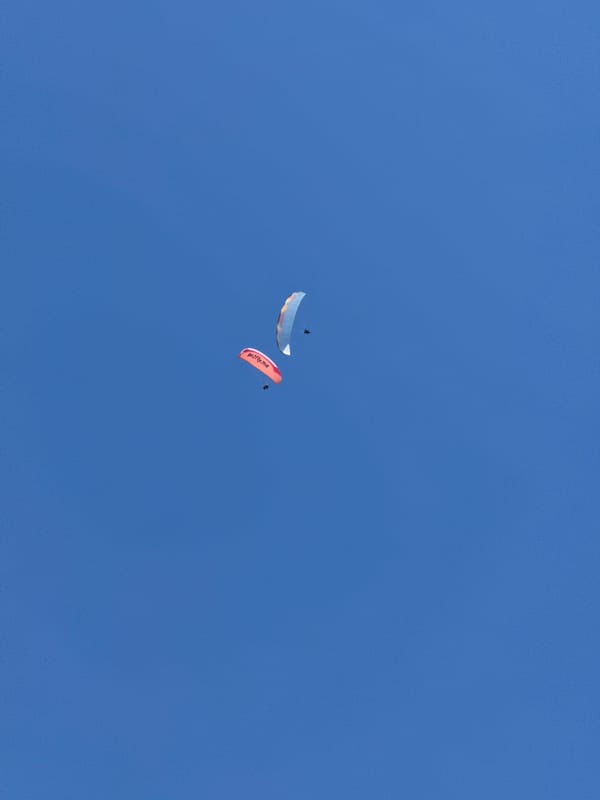 Boreti beach buzzing with sun, sea, and parasailing action
