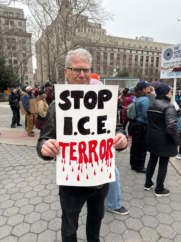 Anti-ICE protesters march through New York City streets