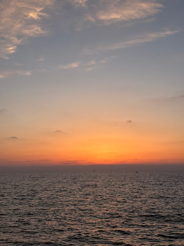 Sunset moments captured along Tel Aviv coastline