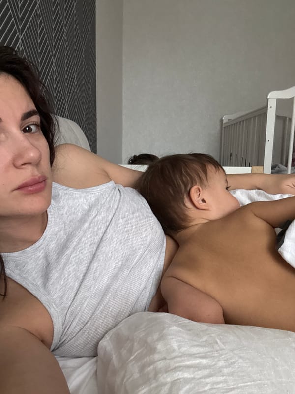 Quiet family moments captured in Chaikovsky home with baby, pets