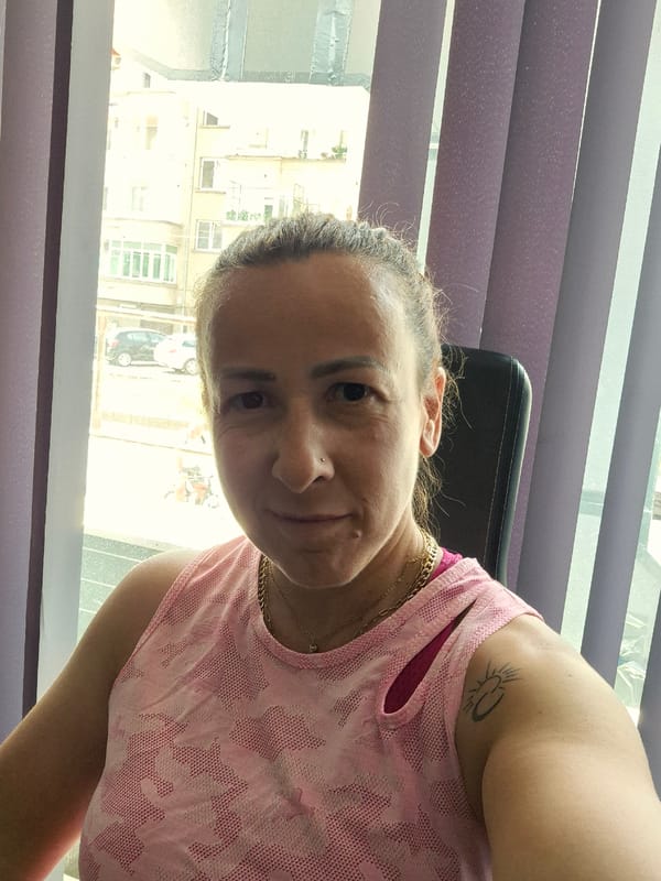 Gym workout and outdoor errands on a summer afternoon