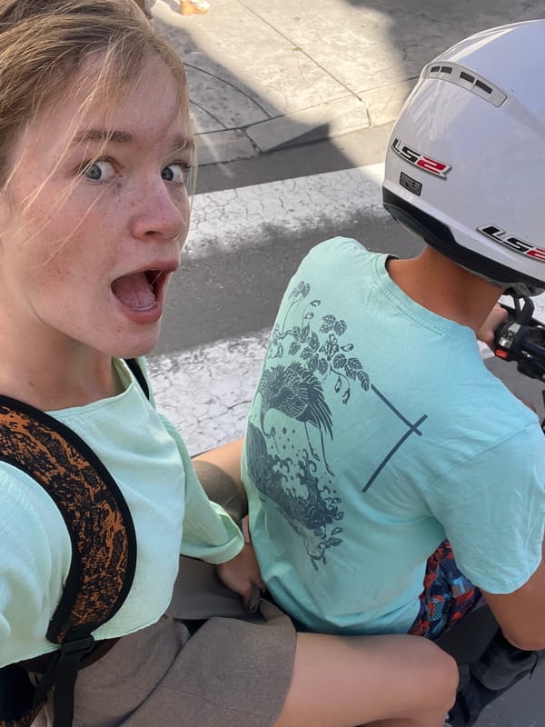 Morning scooter tour and beach time in Budva, Montenegro