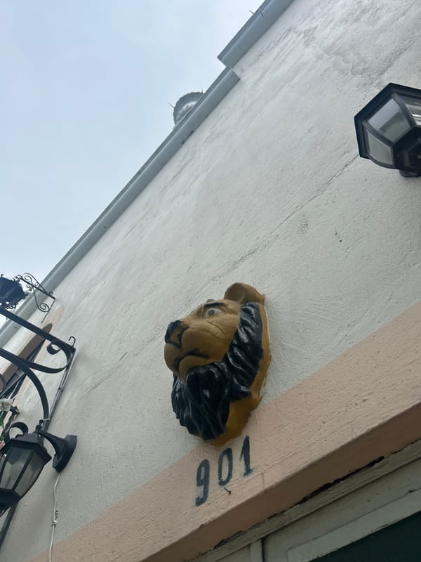 Atlixco's colorful street facades and decorative details up close