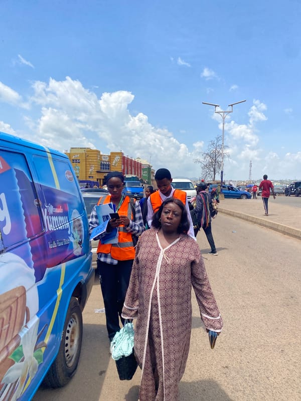 Daily street life documented across Jos, Nigeria morning hours