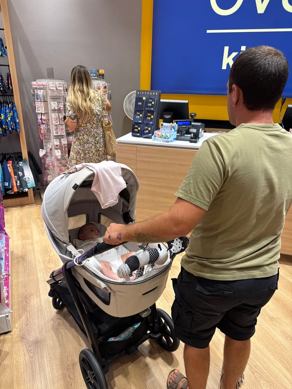 Shopping trip through an OVS Kids store in Carini, Italy